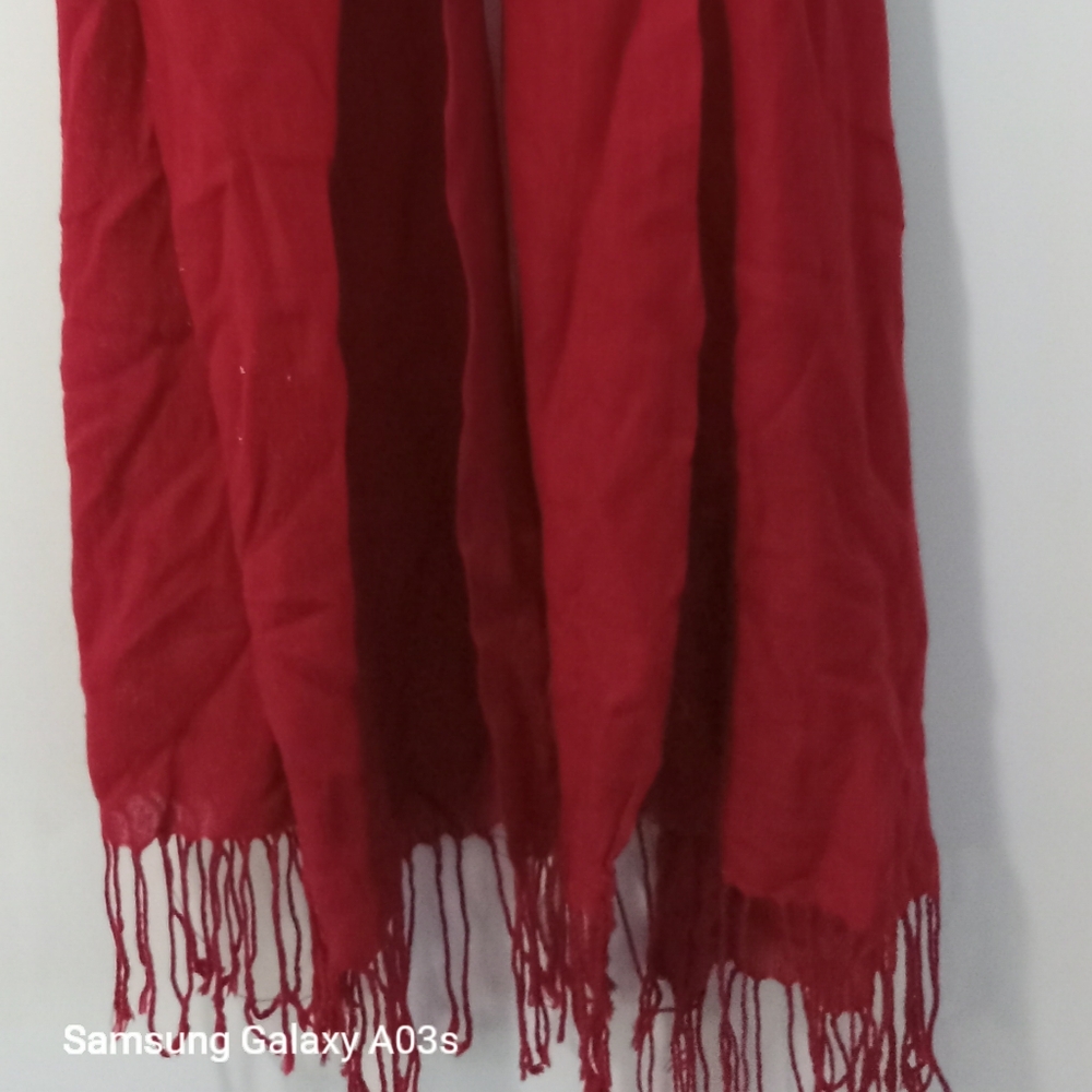 Red scarf